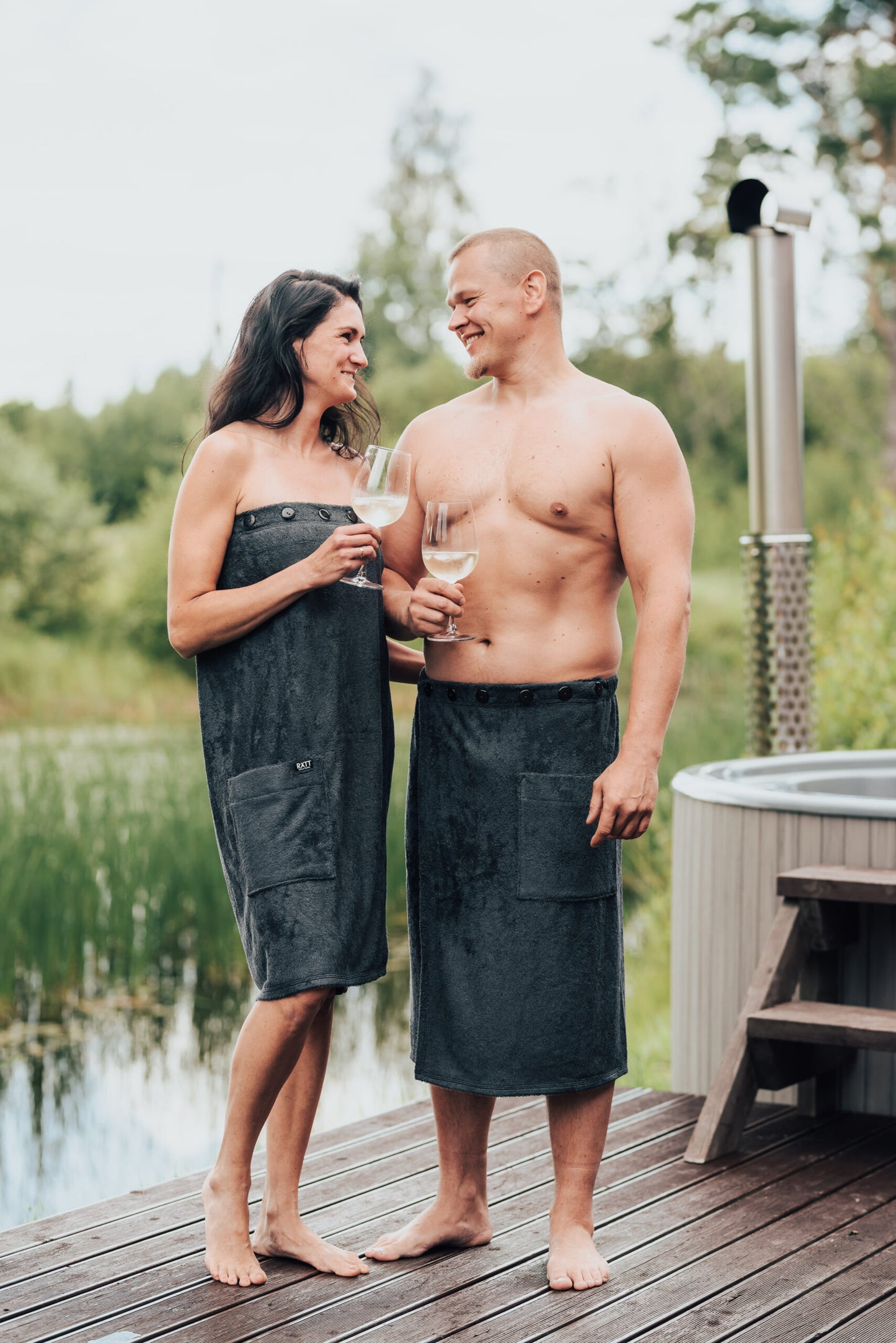 Spa Wrap for Women - Bamboo Terry