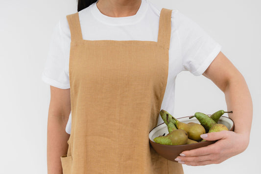 Japanese-Style Linen Apron